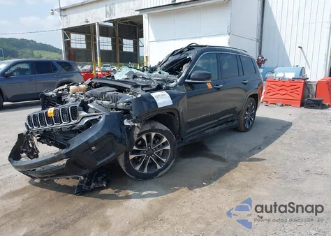 2021 Jeep Grand Cherokee L Overland 4X4 z USA, uszkodzony, nr VIN 1C4RJKDT9M8180459